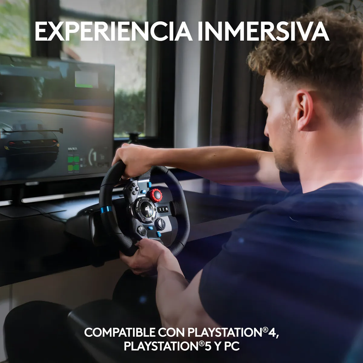 Volante Logitech G29 Ps5 / Ps4 / Pc — imagen 7