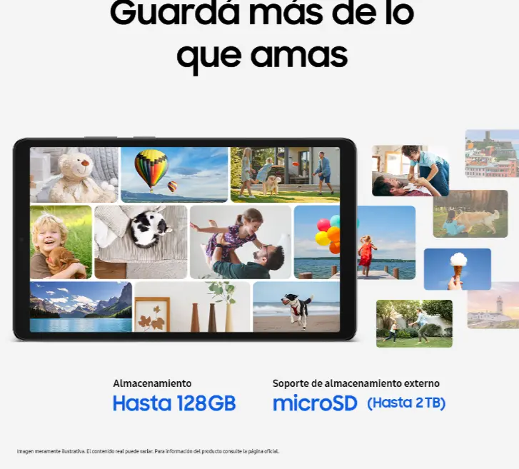 Tablet Samsung Sm-x133 A11 Wifi 8.7” 8/128gb Gray — imagen 8