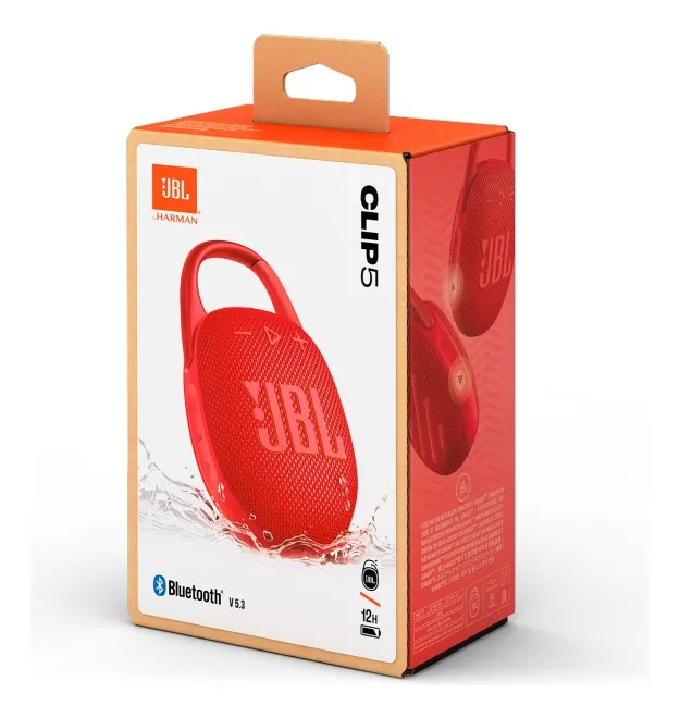 Jbl Clip 5 Bluetooth 7 Watts Black/Blue/Red — imagen 16