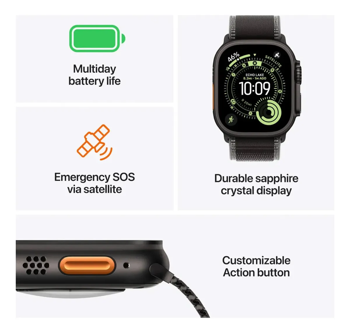 Smartwatch Ultra 3 49mm Gps + Cell — imagen 2
