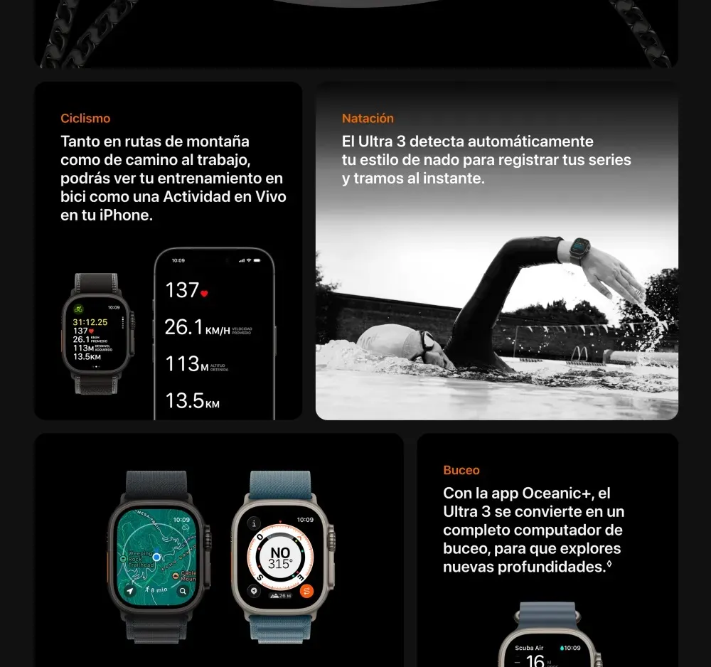 Smartwatch Ultra 3 49mm Gps + Cell — imagen 5