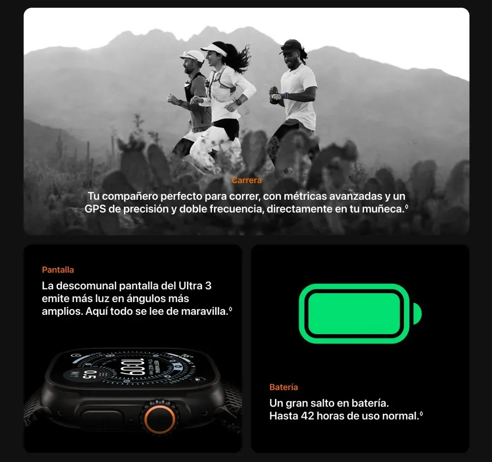 Smartwatch Ultra 3 49mm Gps + Cell — imagen 7