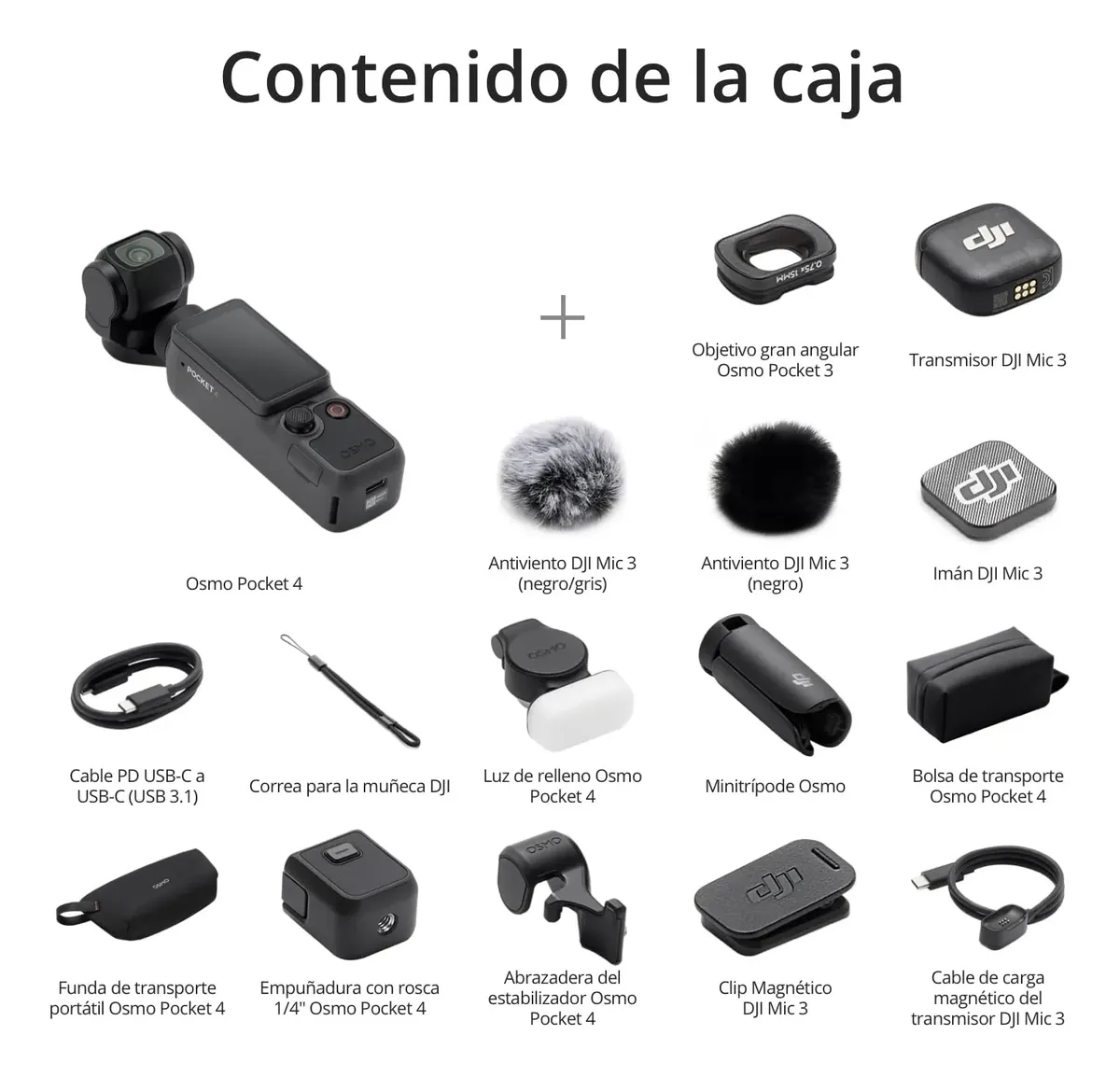 Dji Osmo Pocket 4 (Creator Combo) — imagen 2