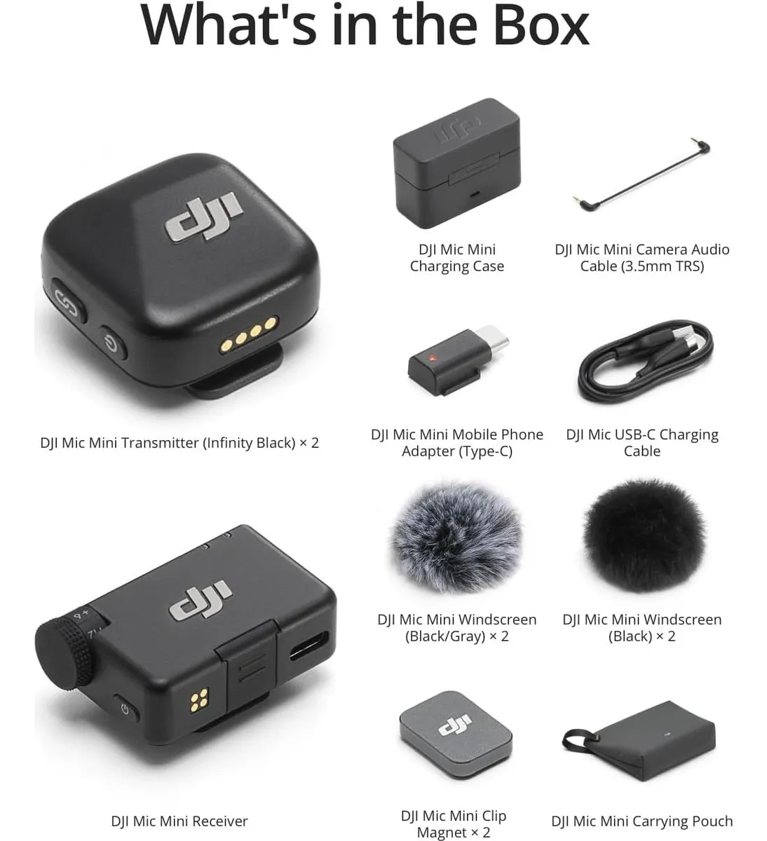Dji Mic Mini 2Nd Gen (Wireless Microphone X2) — imagen 6