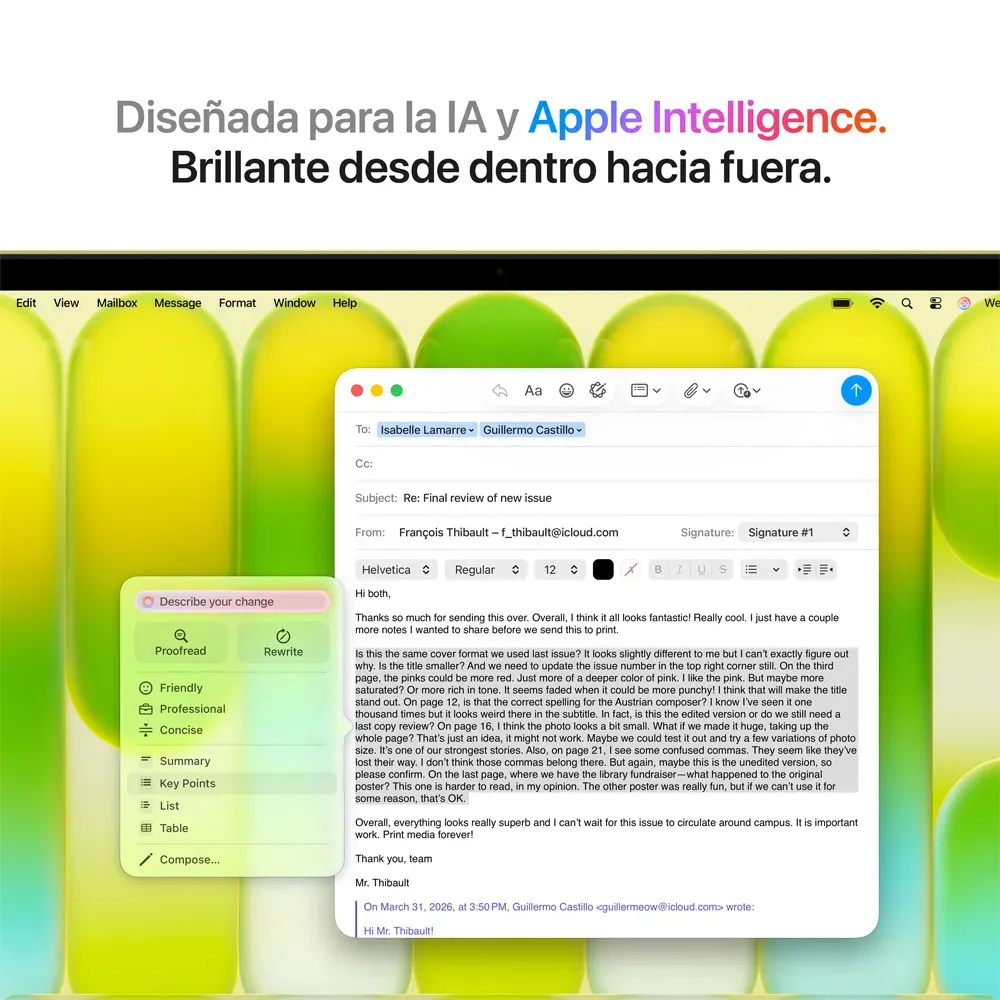 Macbook Neo 13" 8GB/256GB Teclado Español — imagen 6