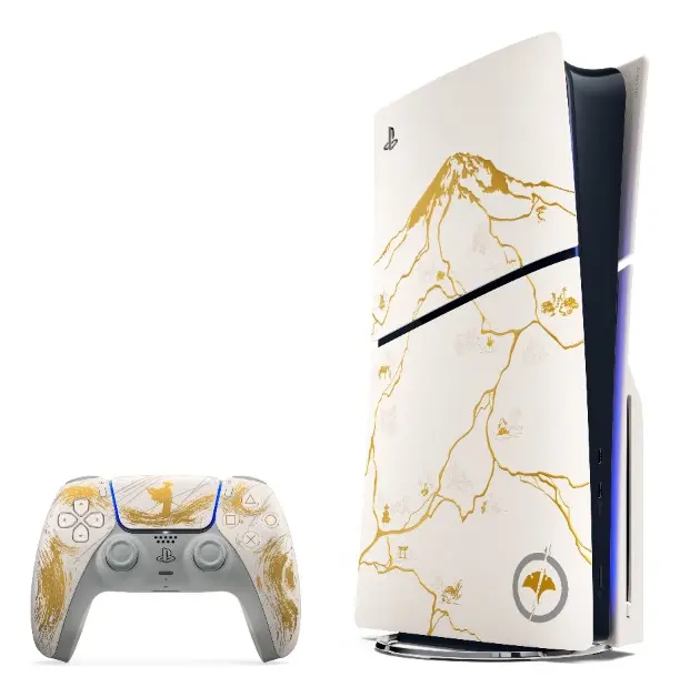 Playstation 5 Física 1Tb + Ghost Of Yotei Limited Edition Bundle Gold Edition — imagen 2