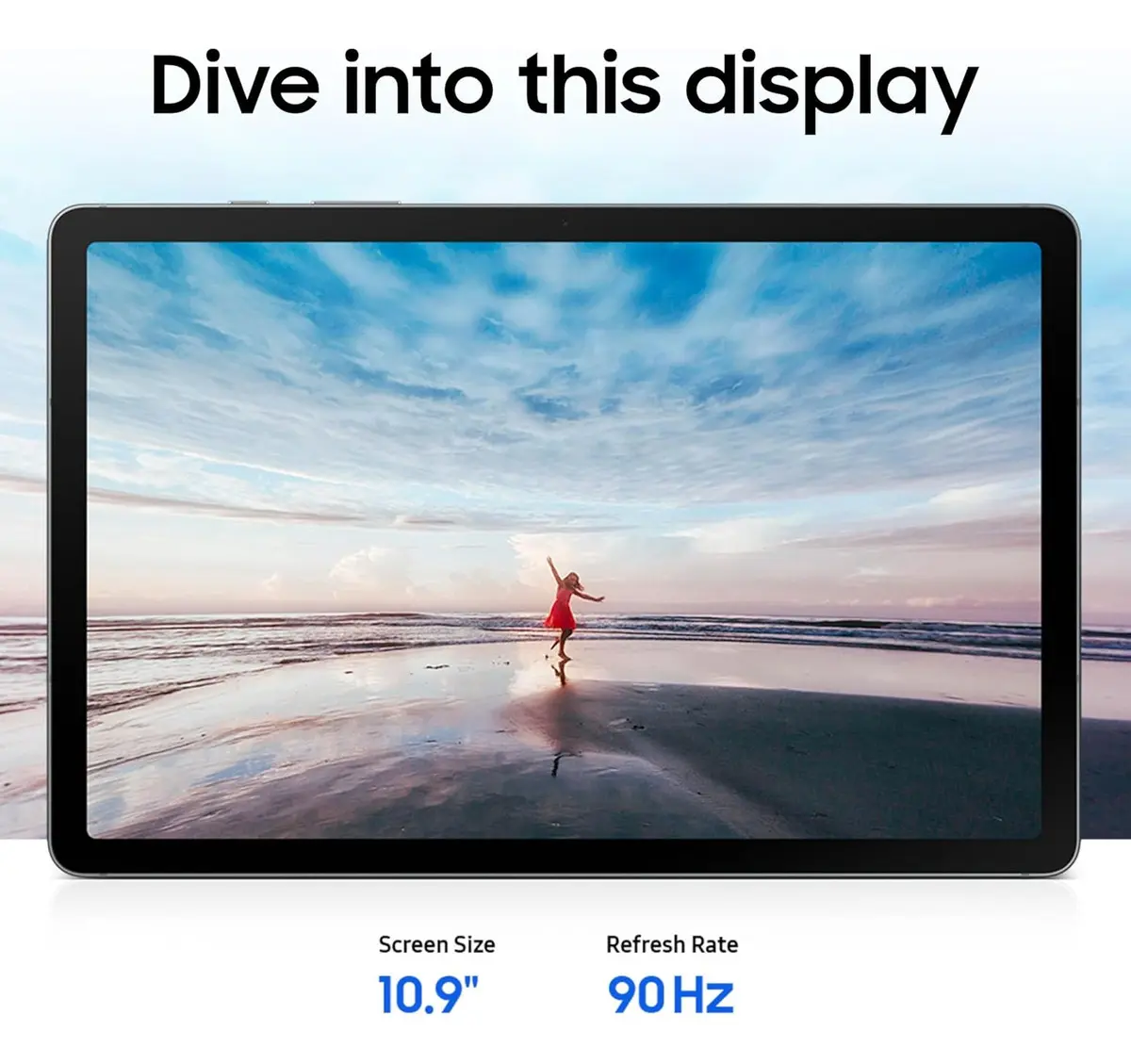Tablet Samsung X400 S10 Lite 10.9 6gb+128gb Wifi Cinza + Capa — imagen 5